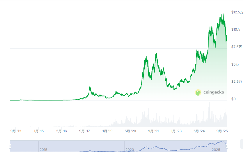 Bitcoin price chart (reference)